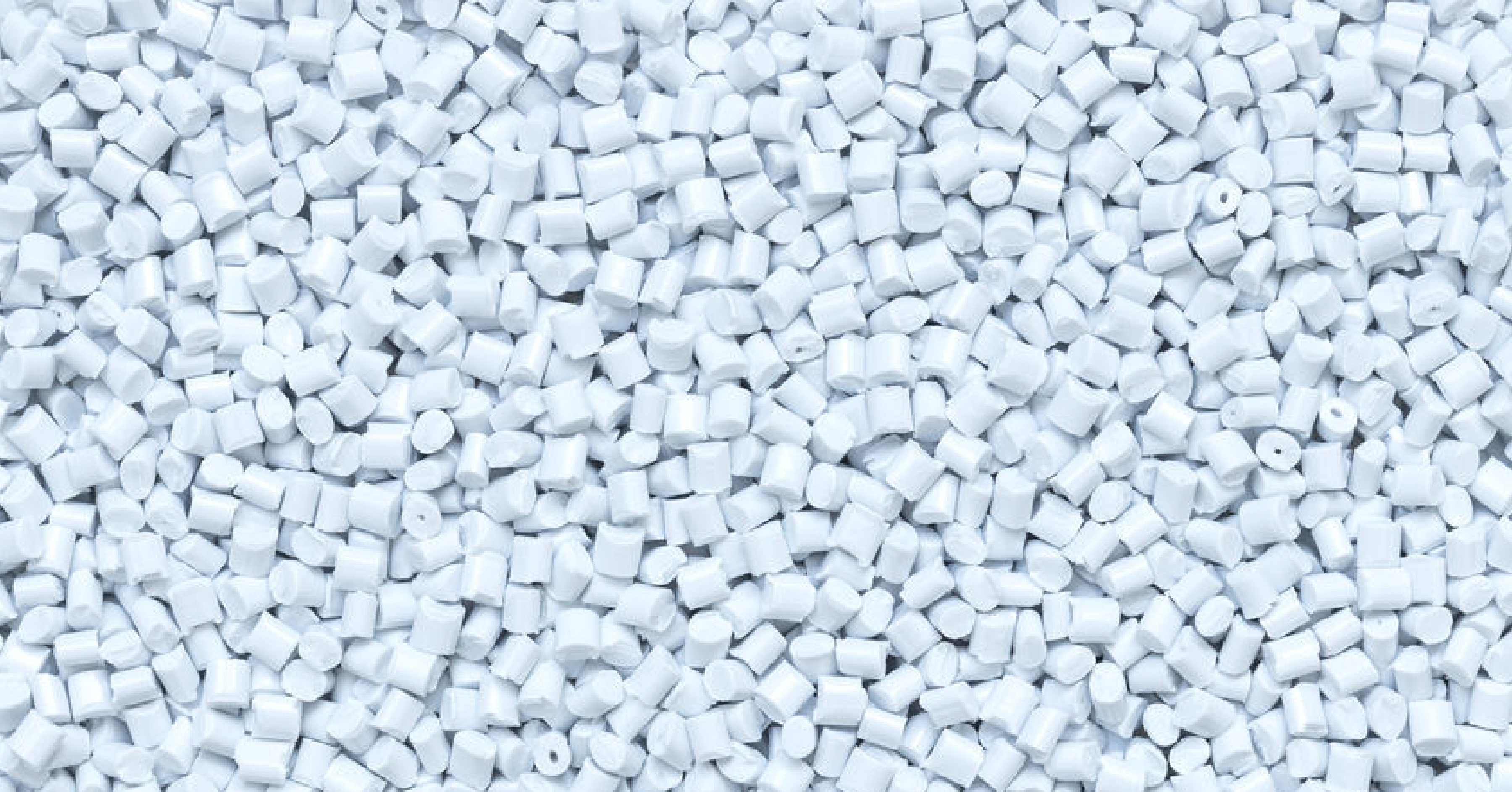 white post-consumer recycled plastics